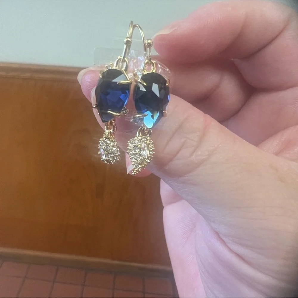 $148 New Alexis Bittar Fashionable and retro droplet shaped earrings